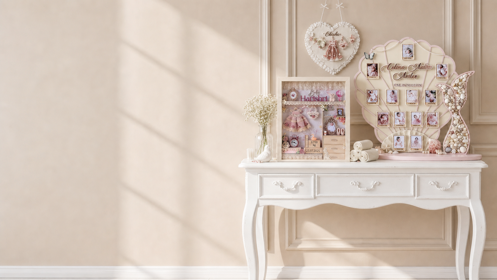 Preserve their first moments, <em>forever.</em>