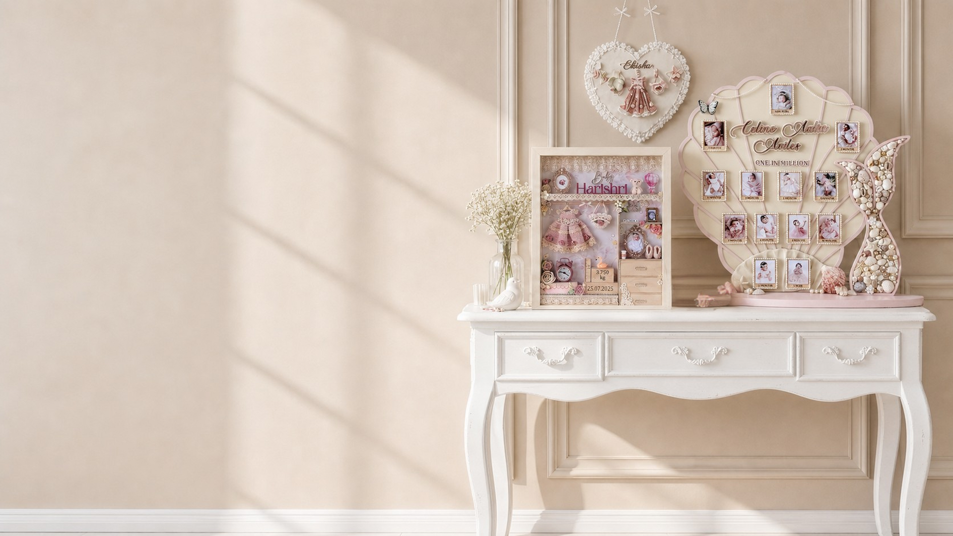 Preserve their first moments, <em>forever.</em>